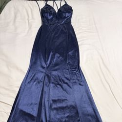Navy Formal Long Dress