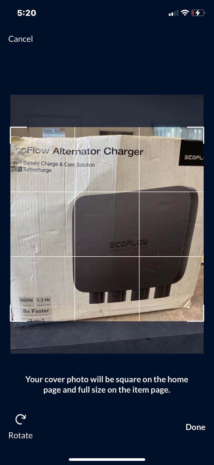 Eco flow Alternator Charger 