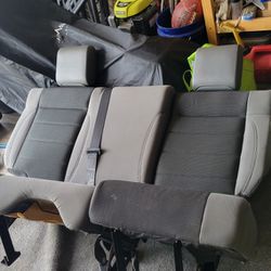 Jeep Wrangler Unlimited JKU Rear Seat