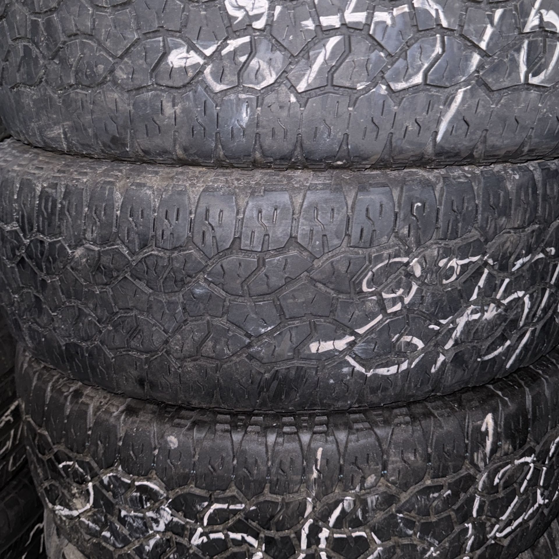 275/65/20 Goodyear Wrangler Tires