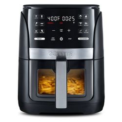 Gourmia 6 Qt Digital Window Air Fryer 