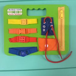 Kids Learning Buckle Board 