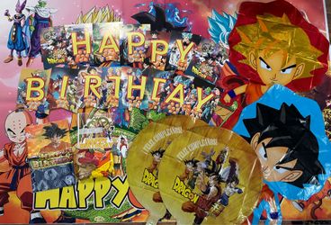Dragon ball birthday party decorations supplies.