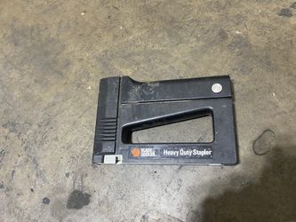 Black And Decker Stapler