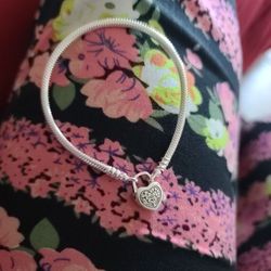 Pandora Regal Heart Locket Bracelet