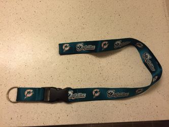 (Miami Dolphins Key Lanyard)