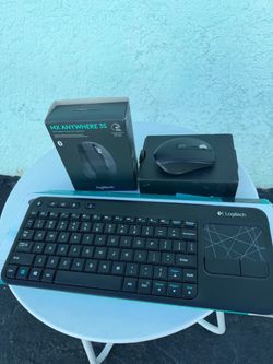 Logitech MX Anywhere 3S Mouse + K400 Wireless Touch Keyboard