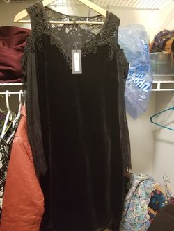 Black dress never worn