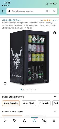 Stone Brewing Mini Fridge