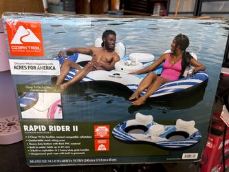 Two person river float