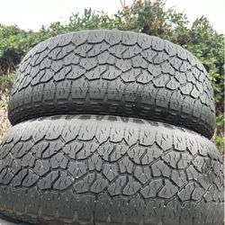 275 60 20 goodyear wrangler AT 275/60/20 used tires 275/60R20