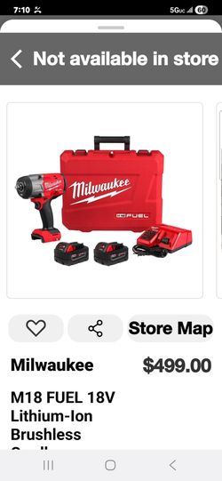 M18 FUEL 18V Lithium-Ion Brushless Cordless High-Torque 1/2 in. Impact Wrench w/Friction Ring Kit