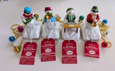 Hallmark Snowman Wireless Band. They All Work!!