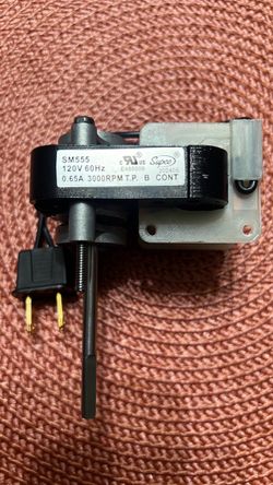 Supco SM555 Refrigerator Evaporator Fan Motor