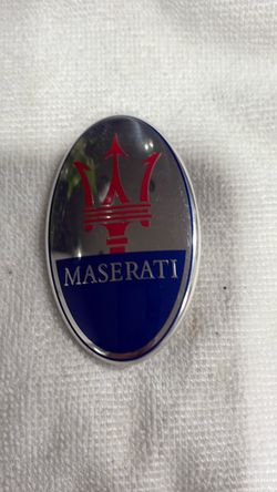 Maserati car emblem