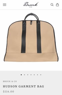 Brouk & Co Suit Garment bag $40