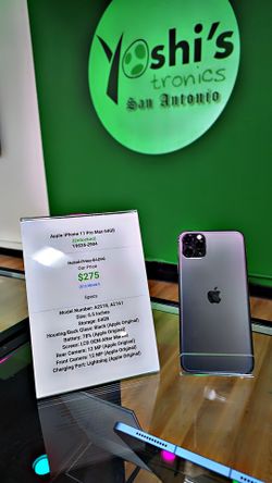 Apple IPhone 11 Pro Max 64GB Unlocked Y0625-2904