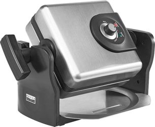 Bella - Pro Series Belgian Flip Waffle Maker - Stainless Steel