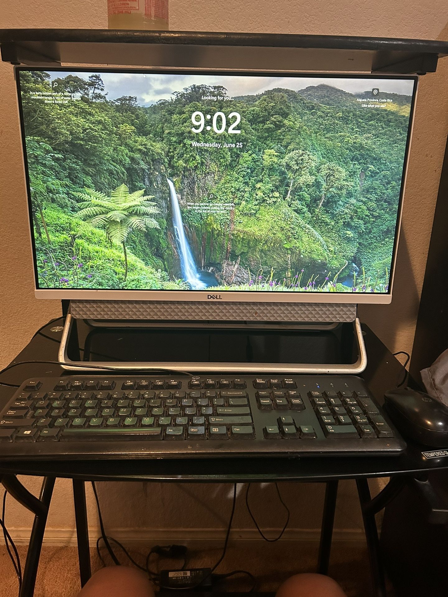 Dell Desktop With Keyboard & Mouse