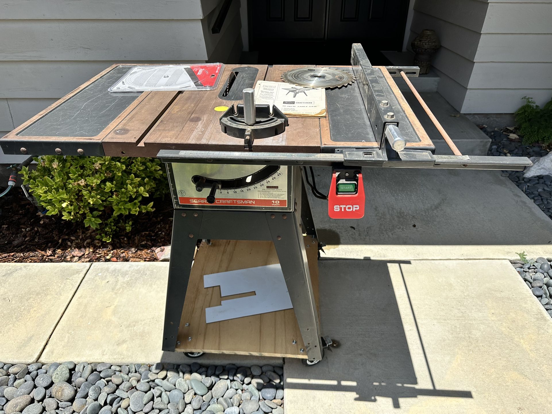 10in Sears craftsman Table Saw