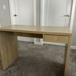 IKEA desk and Shelf 