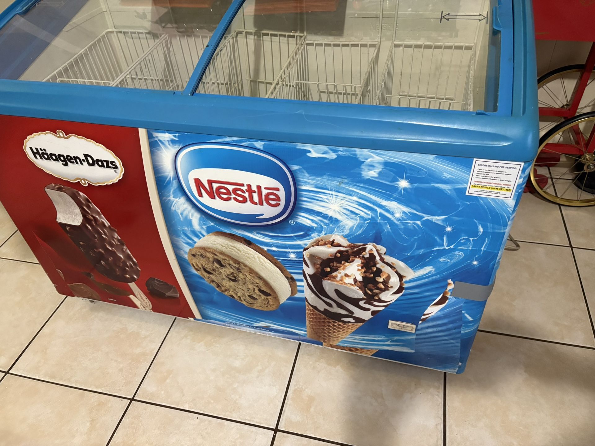 Nestle Ice Cream Freezer for Sale in Fort Lauderdale, FL - OfferUp