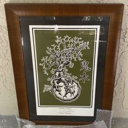 Jeral Tidwell “Spirit Tree” Print Custom Wood Frame