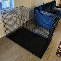 Large Dog Crate 48 Inches | Wireframe Pet Kennel