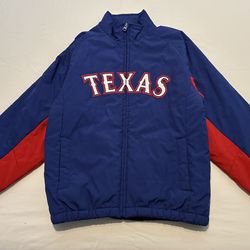 Texas Rangers Majestic Youth Jacket (M)