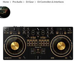 REV 1 DJ CONTROLLER  GOLD EDITION 