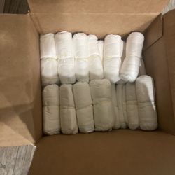 Rolled Newborn Diapers