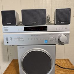 Sony Str 5.1 Surrond Sound  Receiver With Speaker’s 