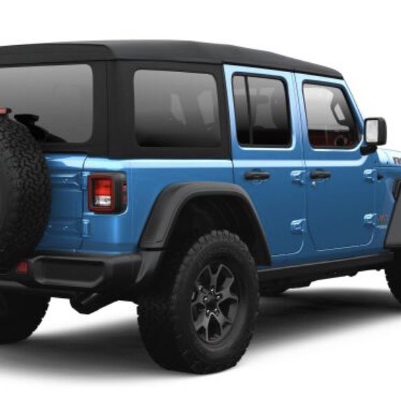 Jeep JLU Premium Black Sunrider Soft Top