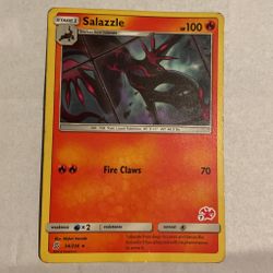 Pokémon Unified Minds Salazzle Card
