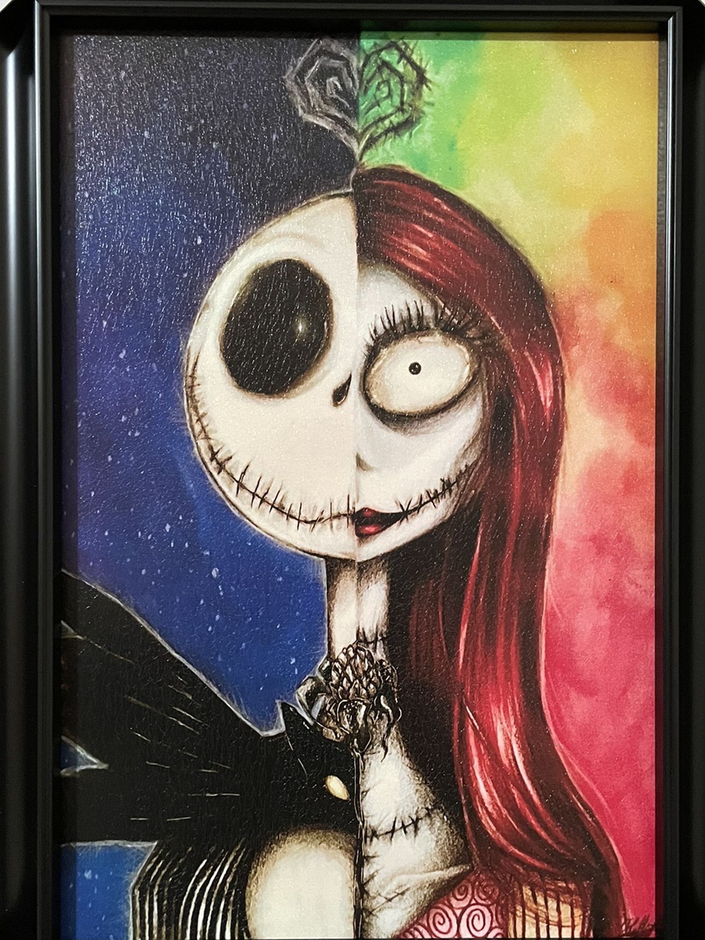 Nightmare Before Christmas Wall Decor 21.5x15.5 Inches