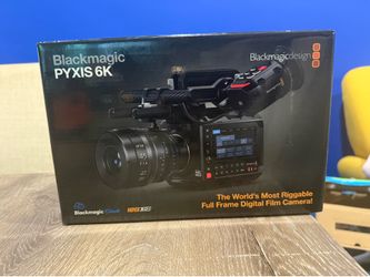NEW Blackmagic Design PYXIS 6K (Leica L), Includes Purchase date proof