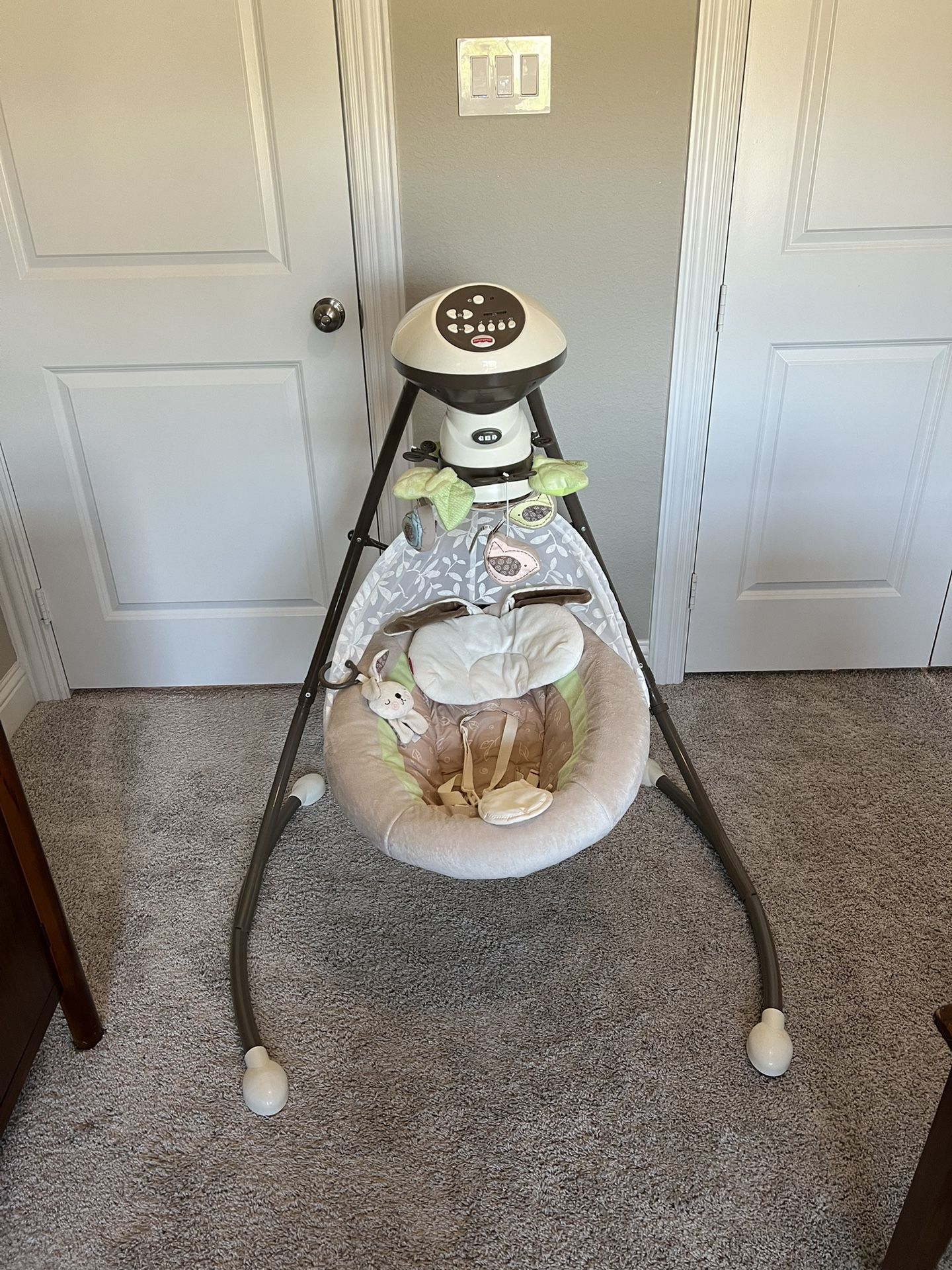 Fisher-Price My Little Snugabunny Cradle 'n Swing