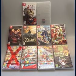 Nintendo Switch Games & VR Set