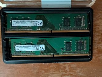 2x4GB Ram