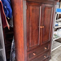 Real Wood Armoire Or TV Hutch