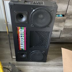 Acoustiq Boom Box Bluetooth