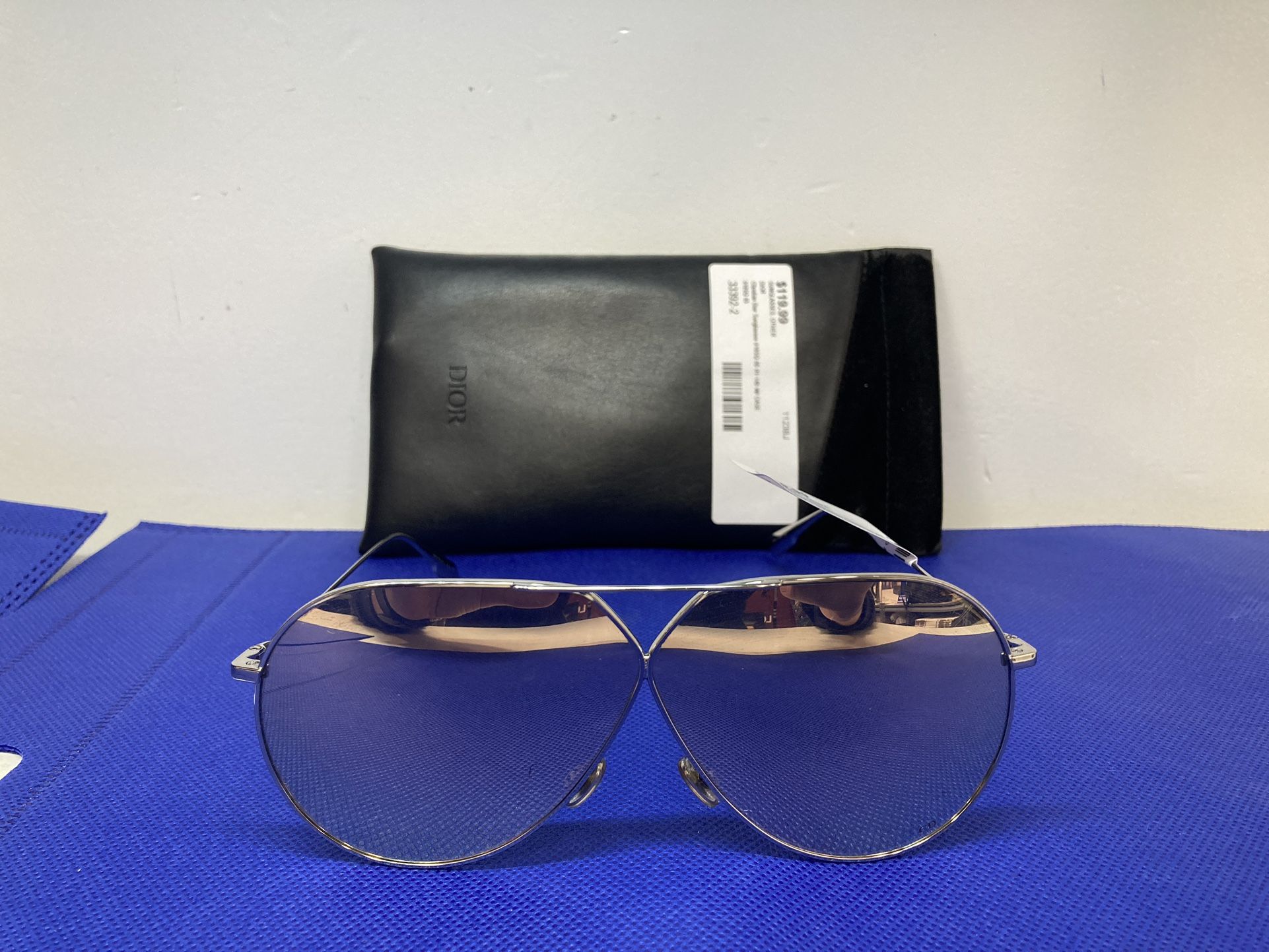 Christian Dior Sunglasses 010SQ 65 01-145 W/CASE