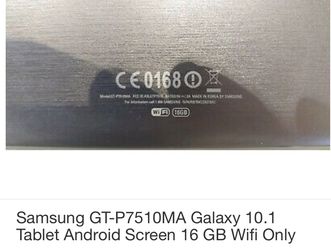 Samsung tablet gt-pts10ma