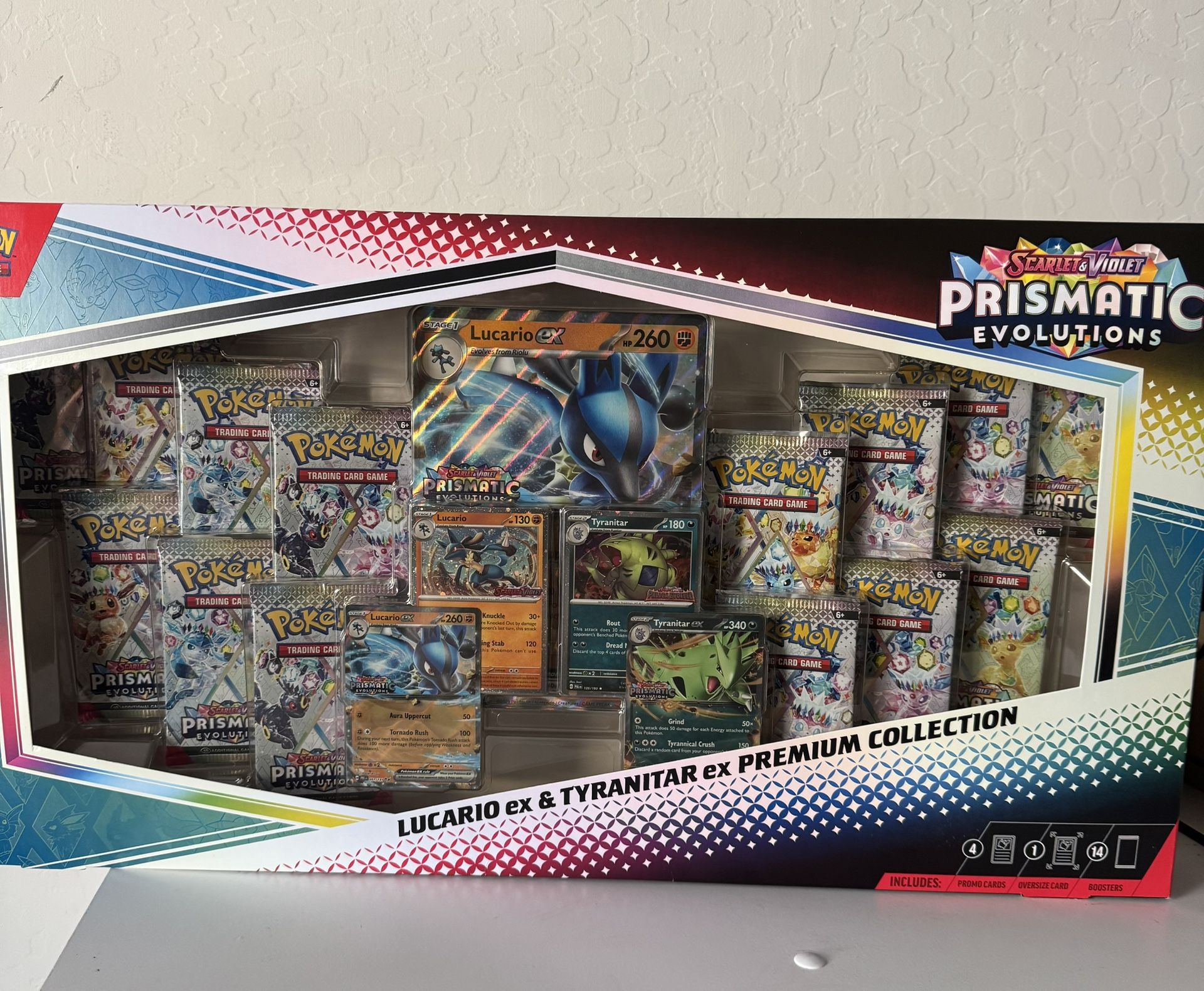 Pokemon Lucario Prismatic Box 