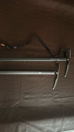 Black Diamond pickaxes