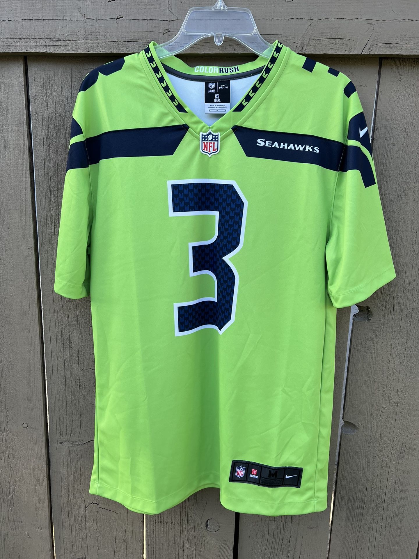 Russell Wilson Color Rush Jersey Russell Wilson Seattle Seahawks