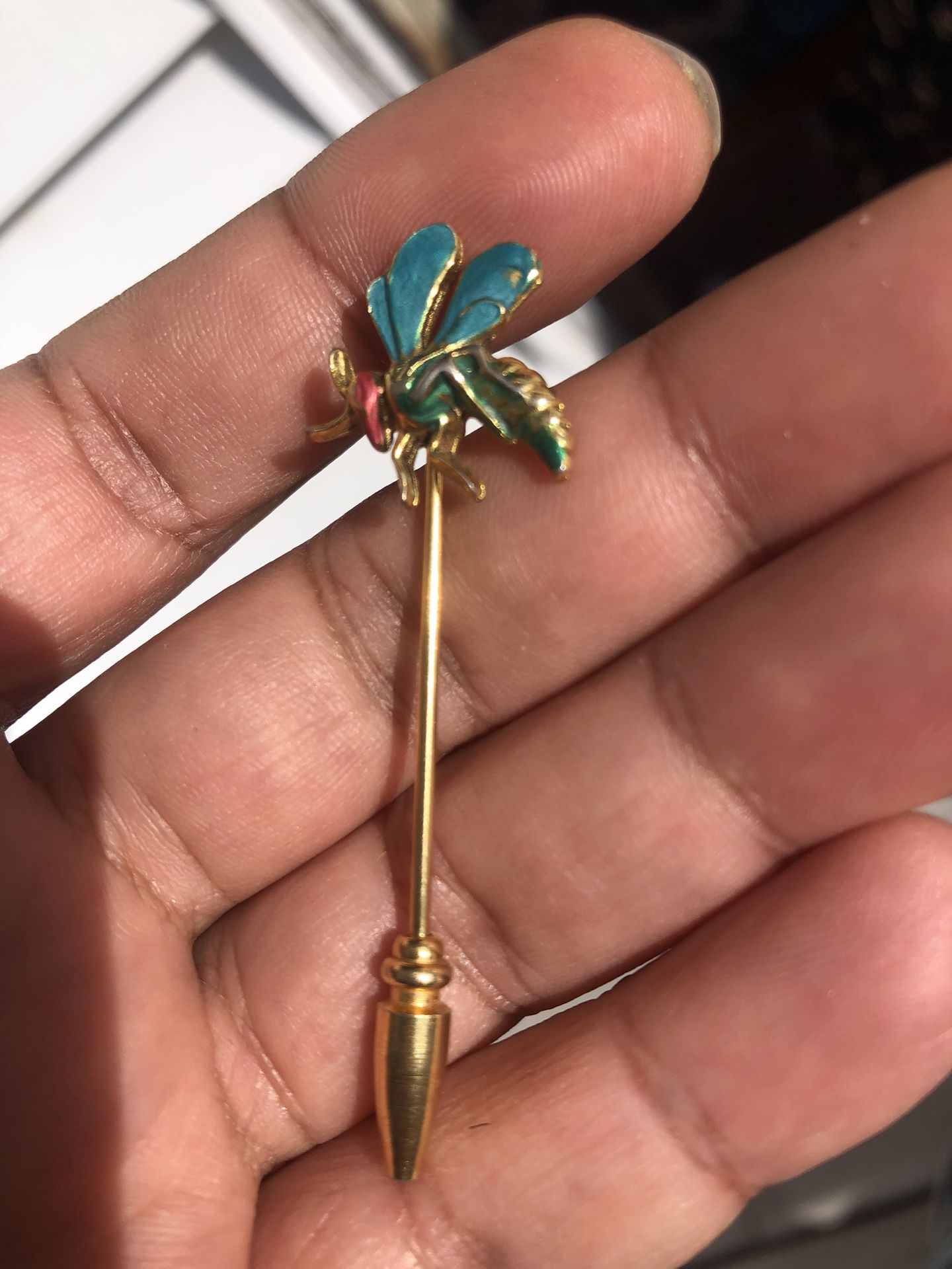 Vintage Fly Brooch