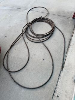 Heavy Duty 75-100ft Commercial Drain Snake Cable - Sewer Auger for Machine Use