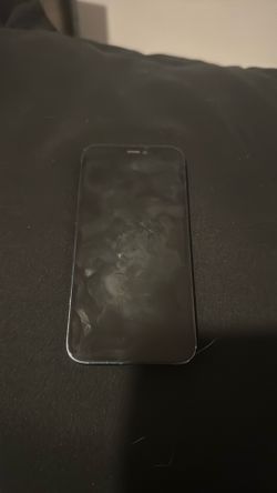 iphone 12, cracked back, unlocked, 64 gb