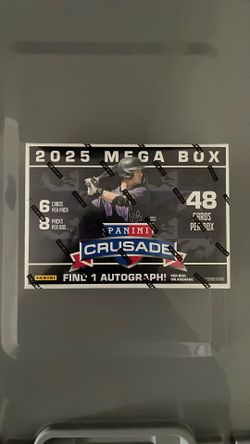  Sealed 2025 Panini Mega  Crusade Box 2 Available $40 Each 